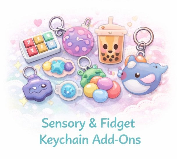 Sensory & Fidget Keychain Add-Ons