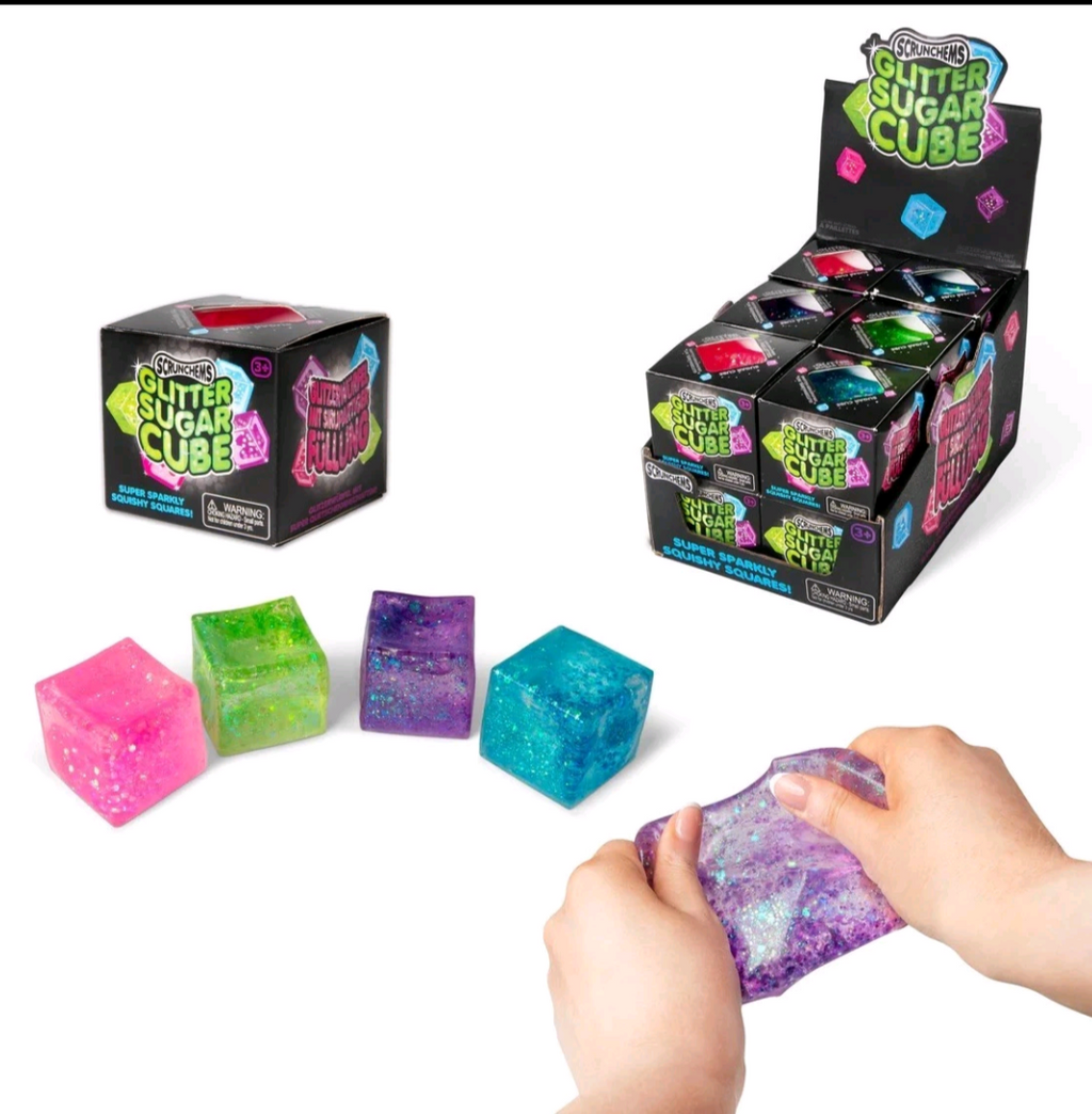 Scrunchems Glitter Sugar Cube