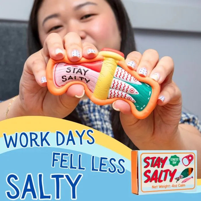 Stay Salty Sardine Tin - Stress Toy