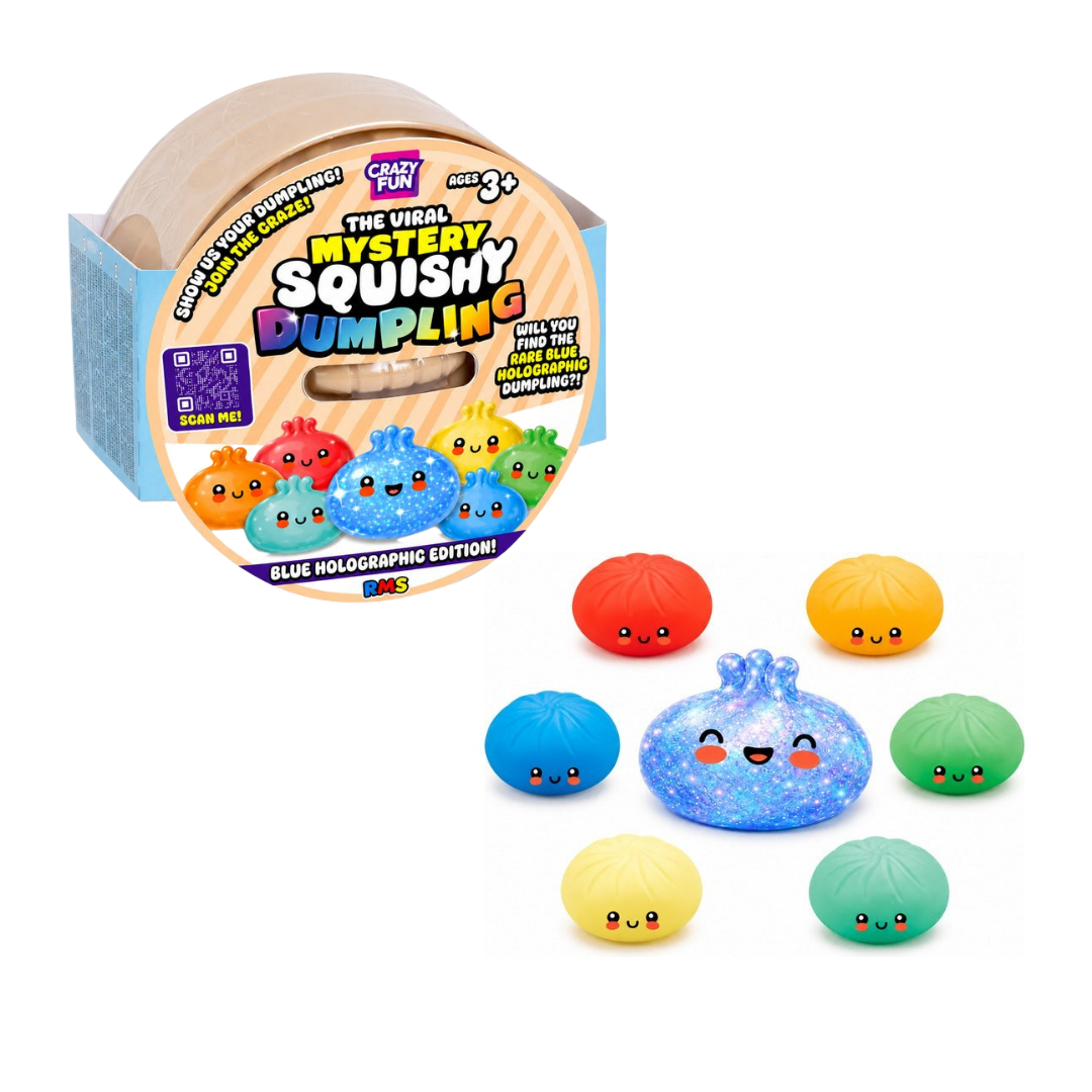 RMS The Original Viral Mystery Squishy Dumpling – Original Bao Bun Squishies | UK Seller