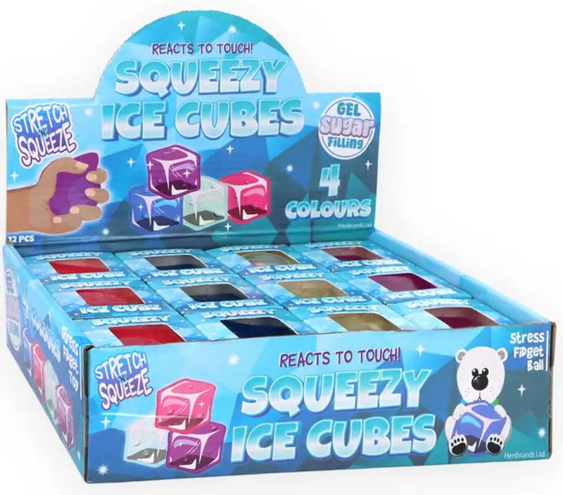Squeezy Ice Cubes - Sugar Filled Sensory Toy