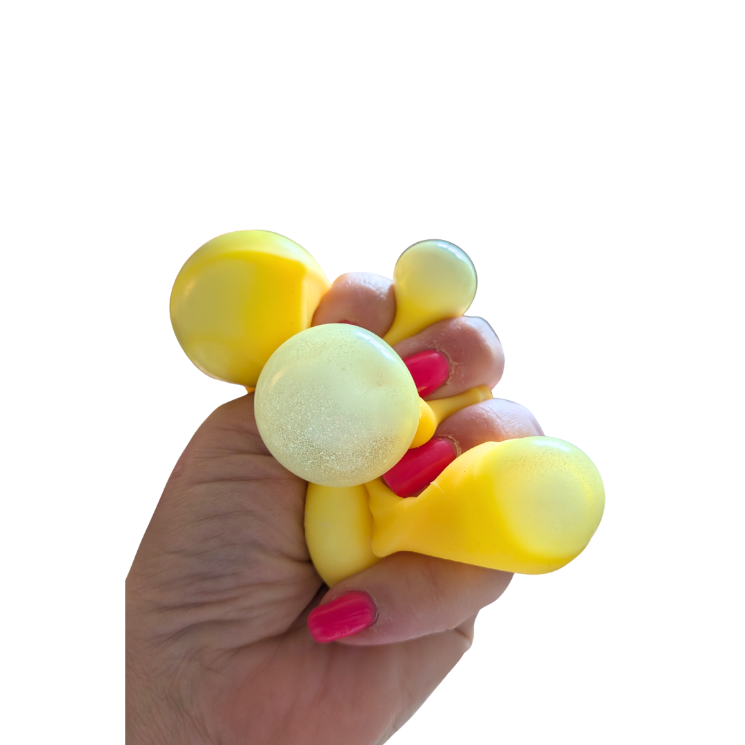 Satisfying Slow Rise Cheese Squishy Bundle  Super Soft Stress Toy (5cm + 7cm)
