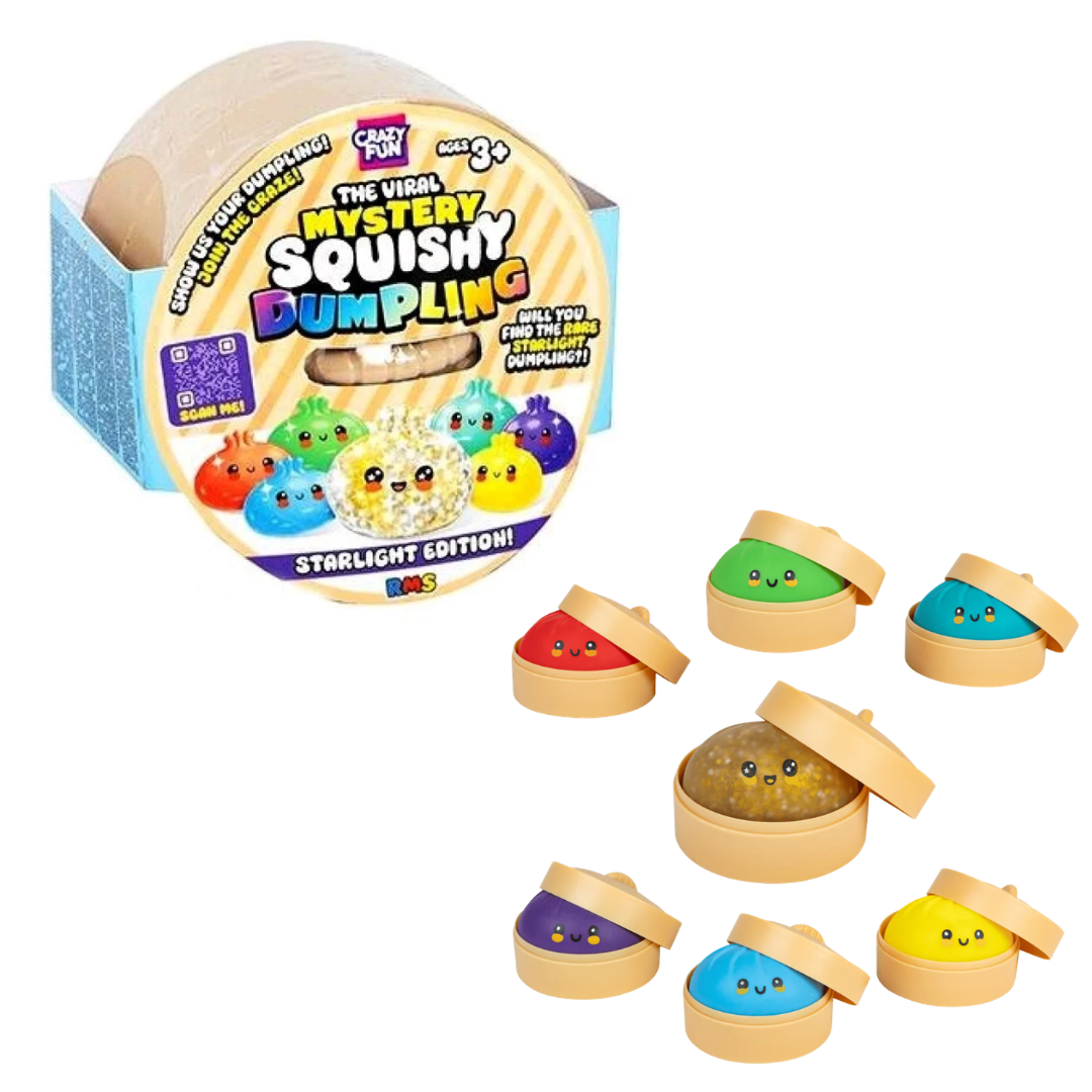 RMS The Original Viral Mystery Squishy Dumpling – Original Bao Bun Squishies | UK Seller