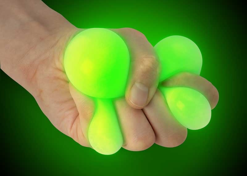 Scrunchems Glow in the Dark Squish Ball