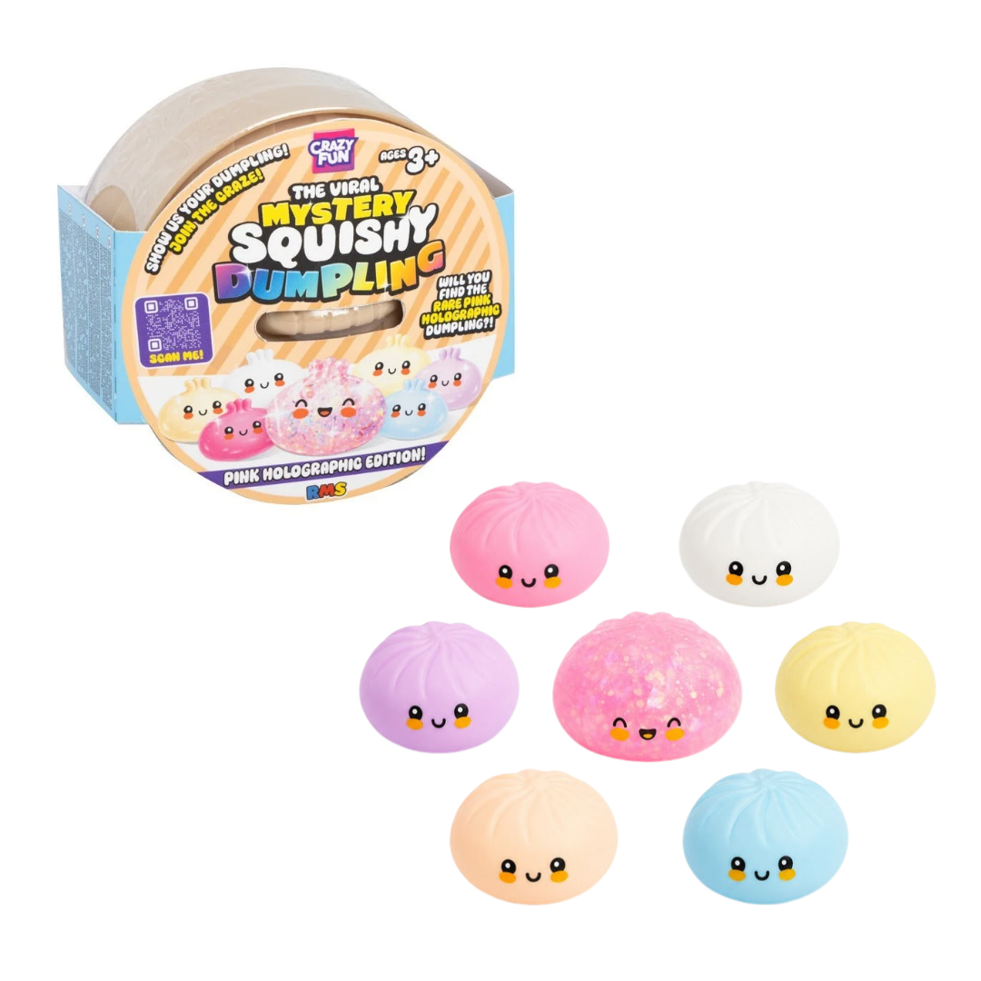 RMS The Original Viral Mystery Squishy Dumpling – Original Bao Bun Squishies | UK Seller