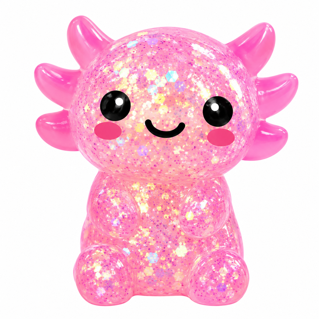 Glitter Sugar Baby Axolotls