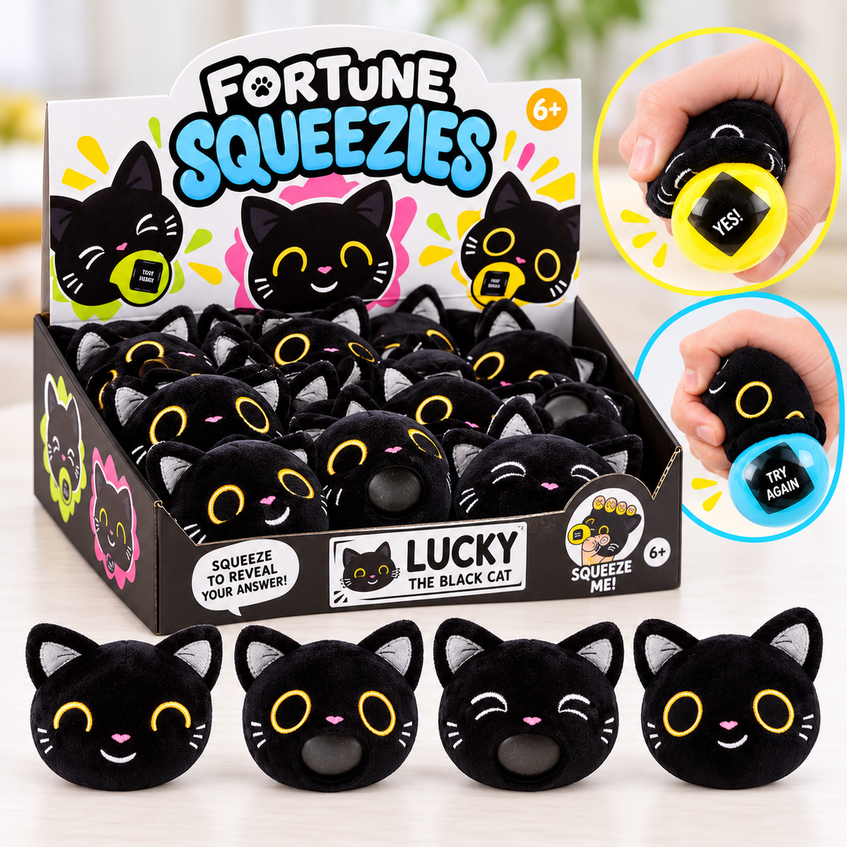 Magic Fortune Teller - Lucky the Black Cat