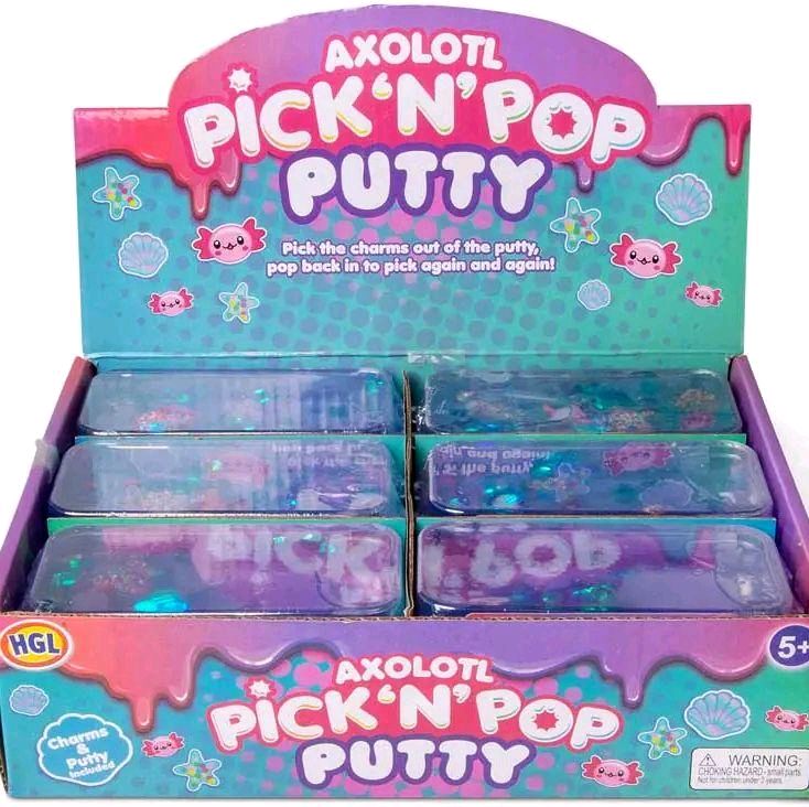 Axolotl Pick 'N' Pop Putty