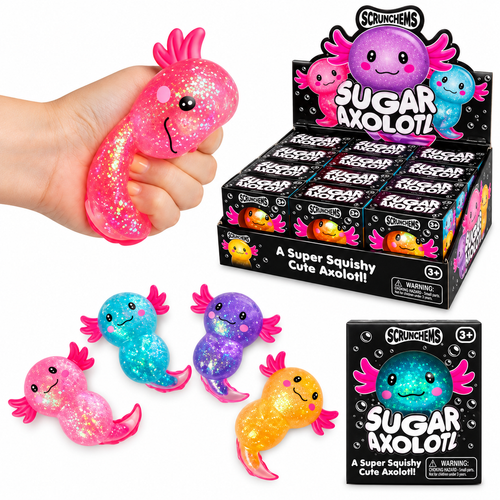 Scrunchems Sugar Axolotl