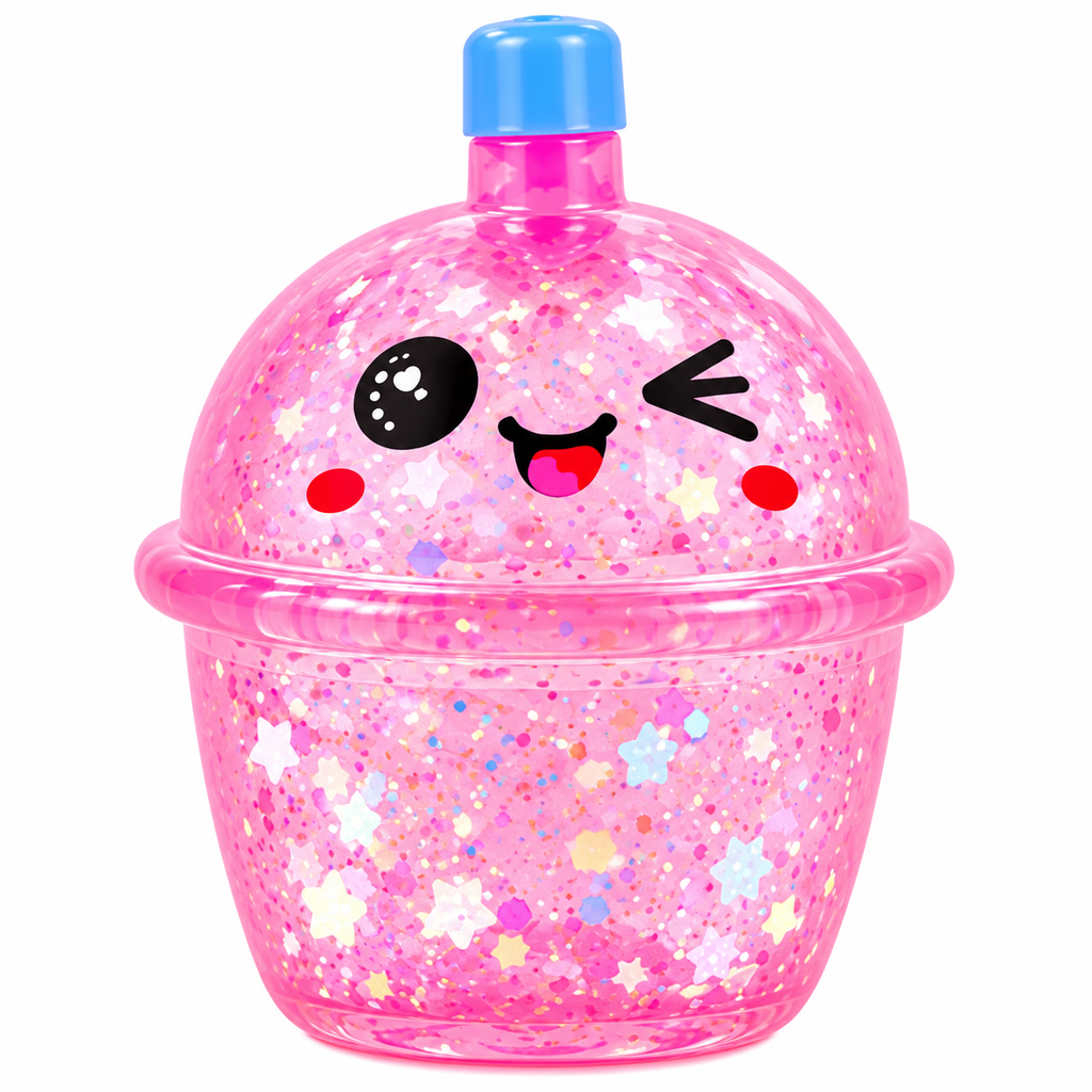 Squishy Glitter Sugar Bubble Tea