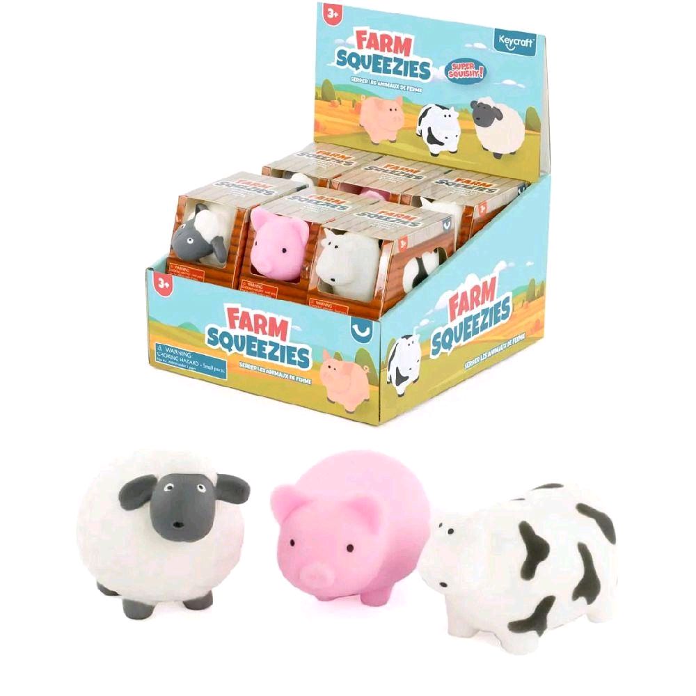 Farm Squeezies - Sensory Toy - 3 Characters to Collect