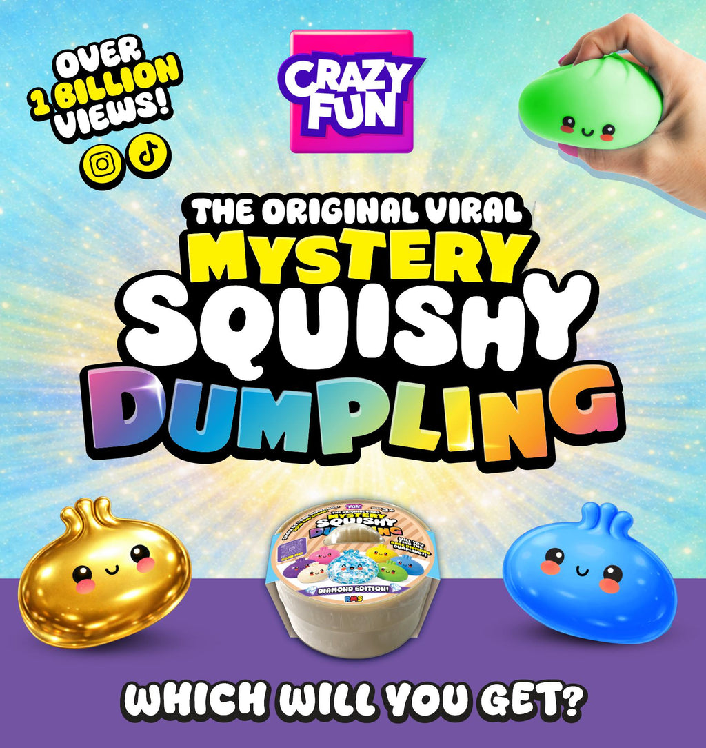 RMS The Original Viral Mystery Squishy Dumpling – Original Bao Bun Squishies | UK Seller