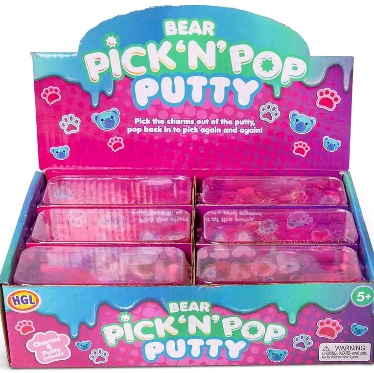 Bear Pick 'N' Pop Putty