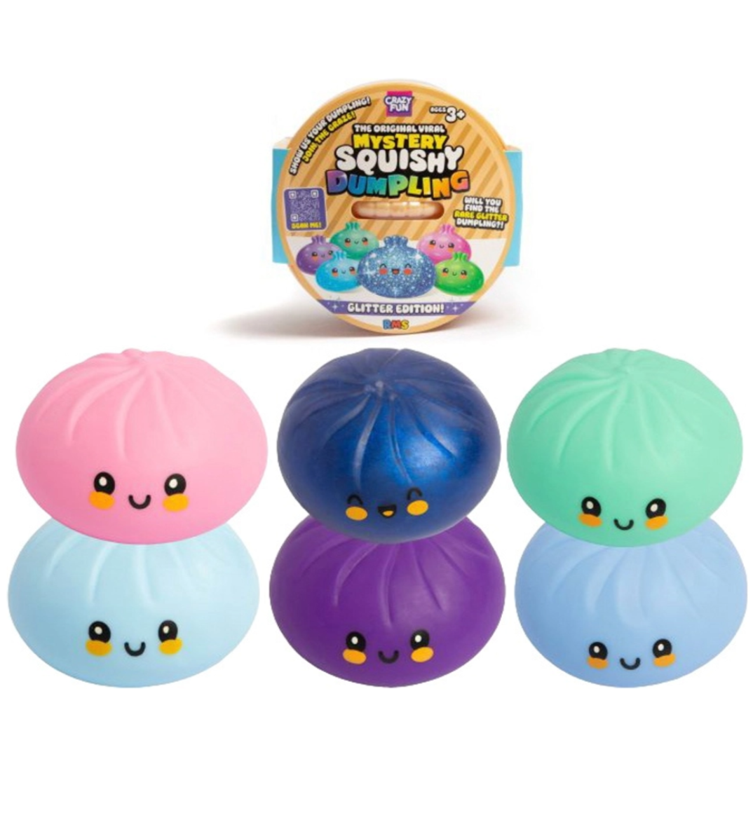 RMS The Original Viral Mystery Squishy Dumpling – Original Bao Bun Squishies | UK Seller