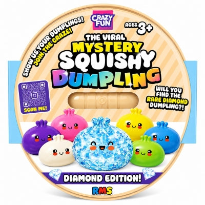 RMS The Original Viral Mystery Squishy Dumpling – Original Bao Bun Squishies | UK Seller