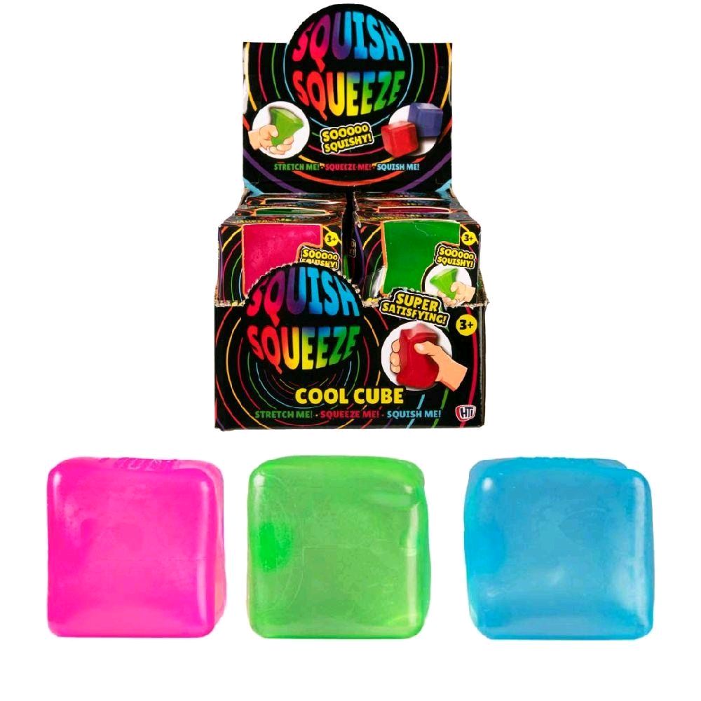 Squish Squeeze Cool Cube - 3 Colours to Collect