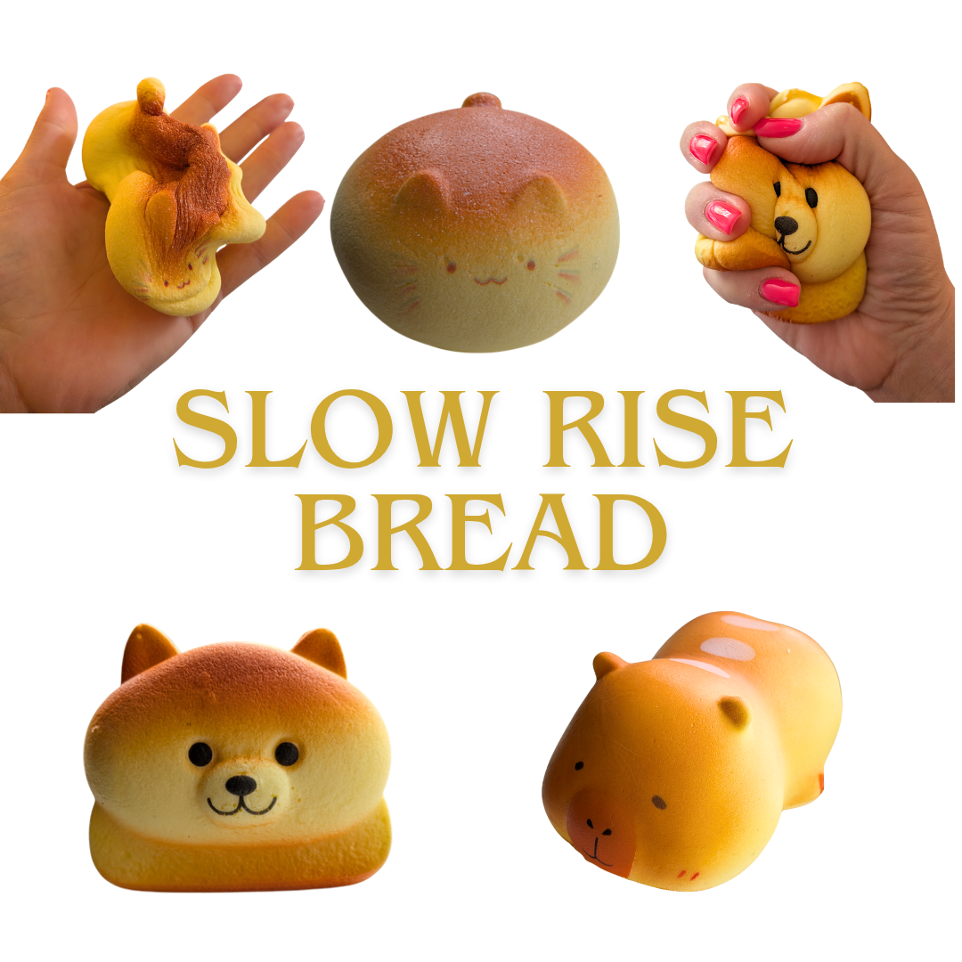 Slow Rise Bread Squishy - Sensory Toy