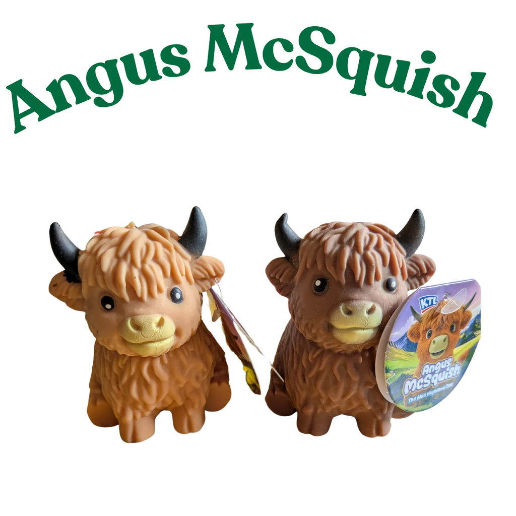 Angus McSquish - Foam Filled Highland Cow Squishy