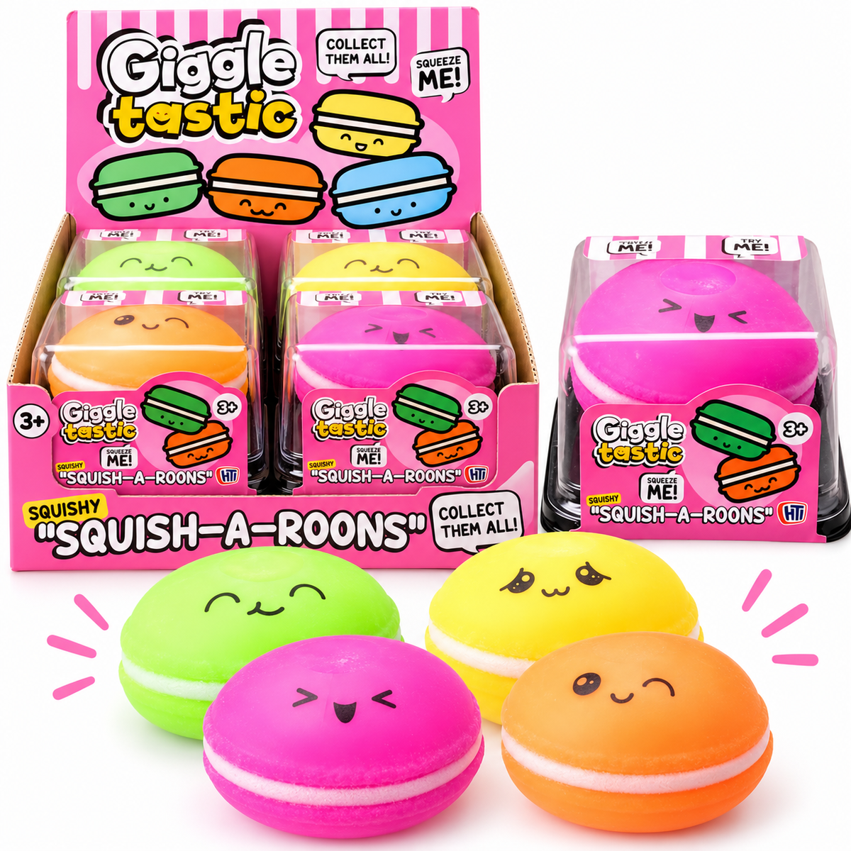 Giggle Tastic Squish-A-Roons
