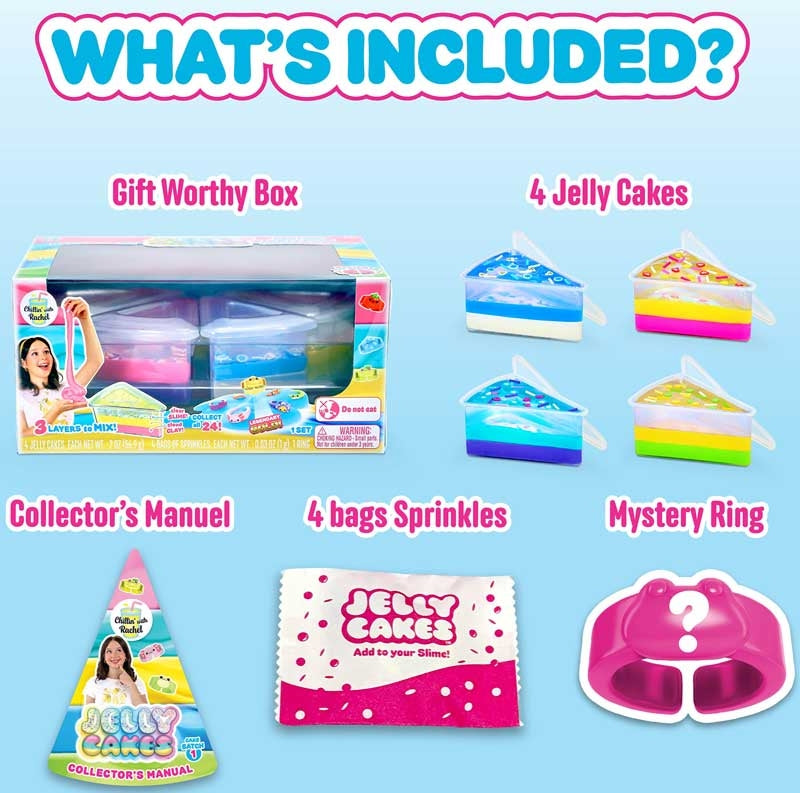 Jelly Cakes - Besties Party Pack