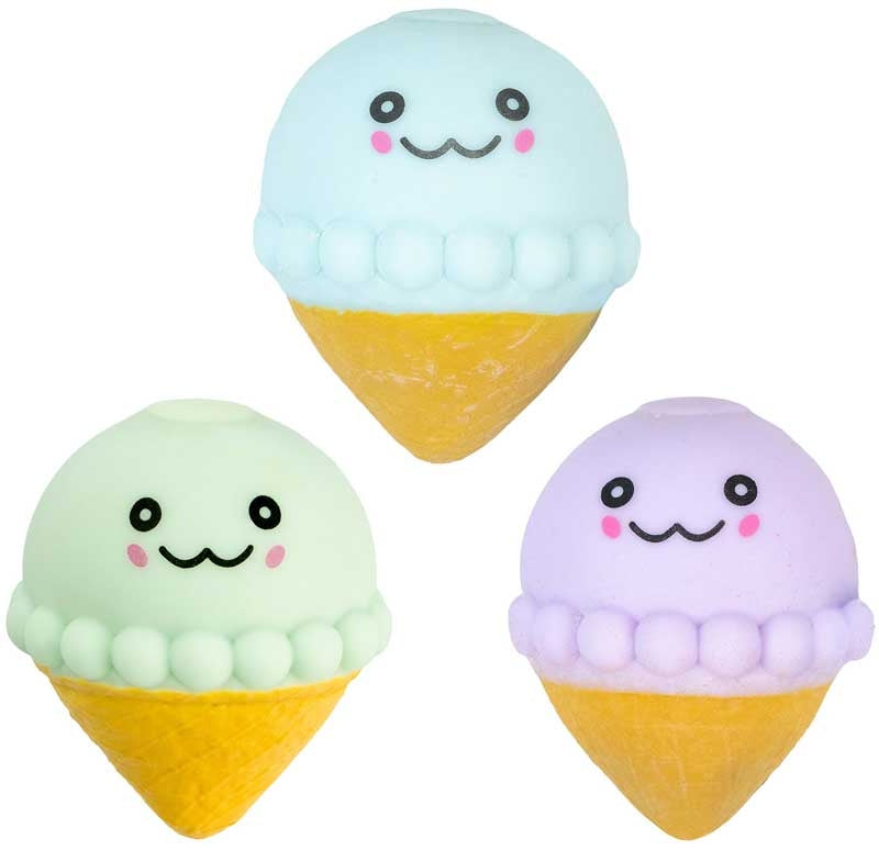 Squishy Ice Cream - Sensory Toy- 3 Colours to Collect