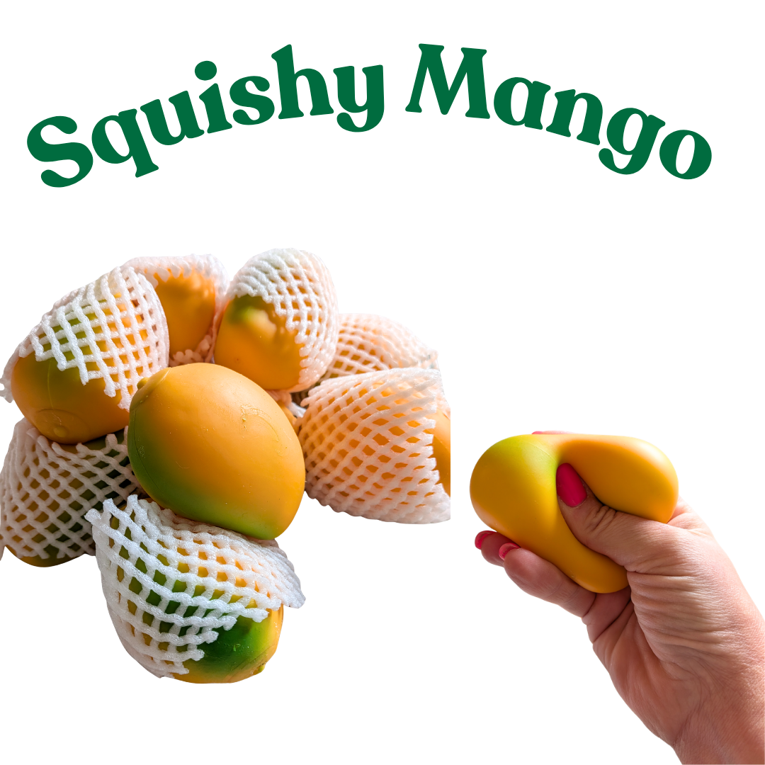 Squishy Mango - Foam Filled - Sensory Toy