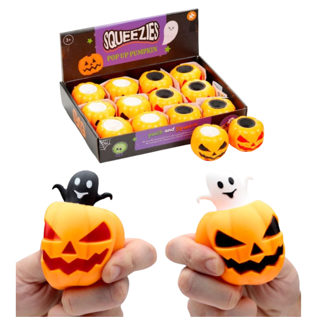 Squeezy Pumpkin Ghost Pop-Up