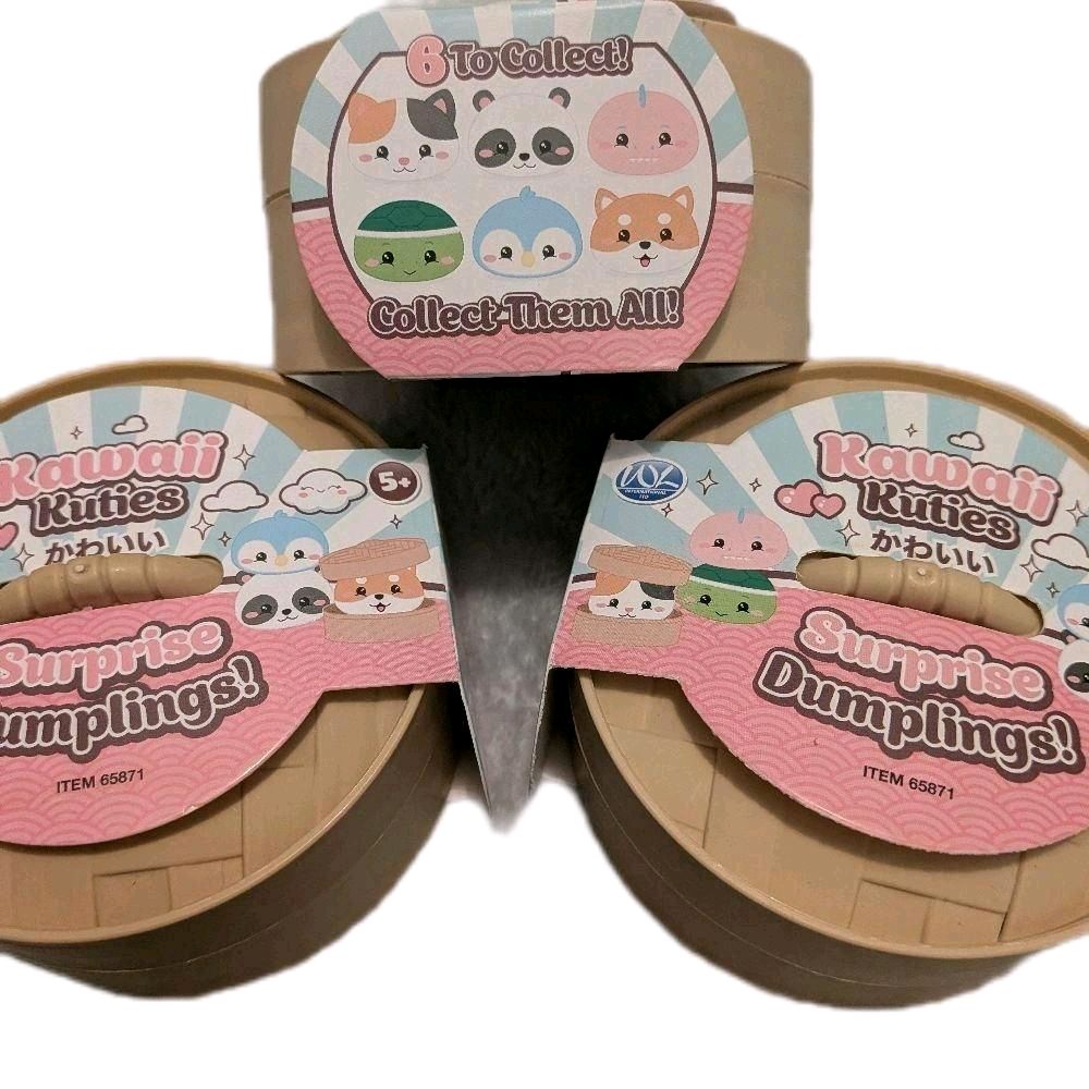Kawaii Kuties Suprise Dumplings - 6 Characters to collect