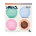 *New* Speks Mini Gump 4 Pack - The Memory Gel Stress Ball